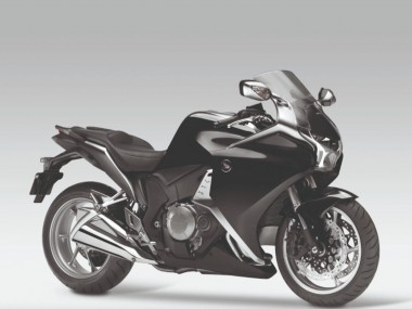 Online Negro Brillante Carenado Moto Honda VFR 1200 2010-2014