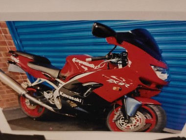 Online Rojo Negro Carenado Moto Kawasaki Ninja ZX9R 1998-1999