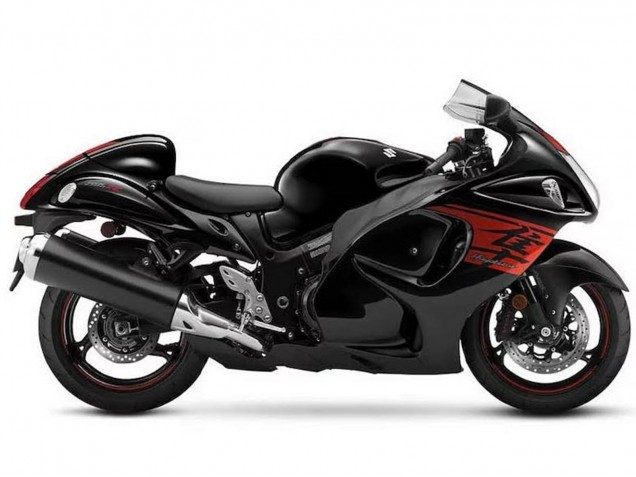 Online Negro Rojo Carenado Moto Suzuki GSXR 1300 Hayabusa 2008-2020