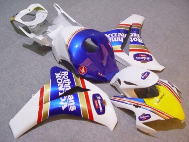 Online Blanco Azul Amarillo Oro Rothmans Carenado Moto Honda CBR1000RR 2008-2011