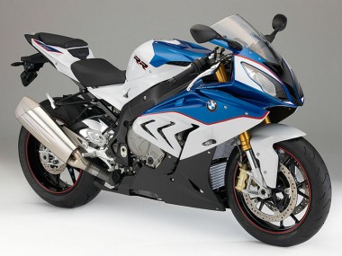 Online Blanco Azul Carenado Moto BMW S1000RR 2015-2016