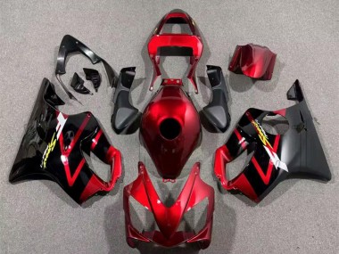 Online Rojo Caramelo Negro Carenado Moto Honda CBR600 F4i 2001-2003