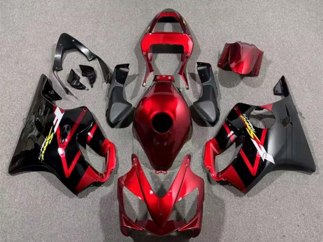 Online Rojo Caramelo Negro Carenado Moto Honda CBR600 F4i 2001-2003