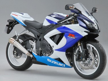 Online Blanco Azul Rojo Carenado Moto Suzuki GSXR 600/750 2008-2010