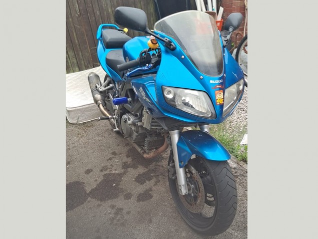 Online Azul Carenado Moto Suzuki SV650S 2003-2013