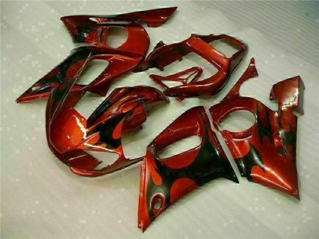 Marrón Plástica Moto R6 98-02 Marrón Plástica Moto R6 98-02