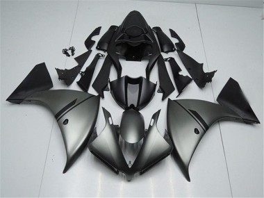 Mate Gris Negro Carenado Moto R1 12-14