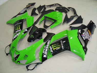 Monster Verde Carenado Moto ZX6R 07-08