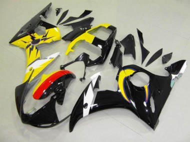Moon Negro Amarillo Carenado Moto R6 03-05