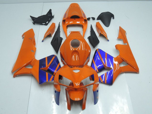 Naranja Azul Carenado Moto CBR 600 RR 05-06 Naranja Azul Carenado Moto CBR 600 RR 05-06