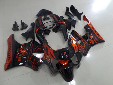 Naranja Corona Kits Completo Carenado Moto ABS CBR 900 RR 919 98-99