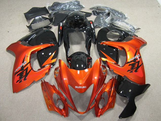 Naranja Negro ABS Carenado Motocicleta GSXR 1300 Hayabusa 08-19 Naranja Negro ABS Carenado Motocicleta GSXR 1300 Hayabusa 08-19