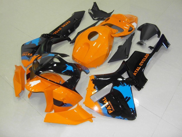 Naranja Negro ABS Moto Plástico CBR 600 RR 05-06 Naranja Negro ABS Moto Plástico CBR 600 RR 05-06