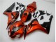 Naranja Negro Carenado Moto CBR 1000 RR 06-07 Naranja Negro Carenado Moto CBR 1000 RR 06-07