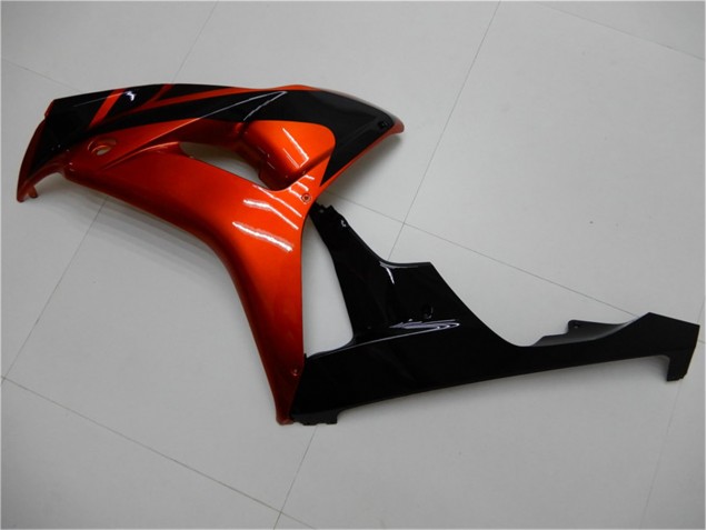Naranja Negro Carenado Moto CBR 1000 RR 06-07 Naranja Negro Carenado Moto CBR 1000 RR 06-07