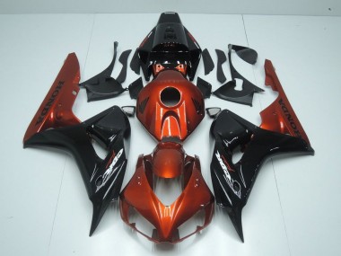Naranja & Negro Carenado Moto CBR 1000 RR 06-07