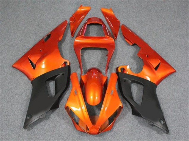 Naranja Negro Carenado Moto R1 00-01 Naranja Negro Carenado Moto R1 00-01