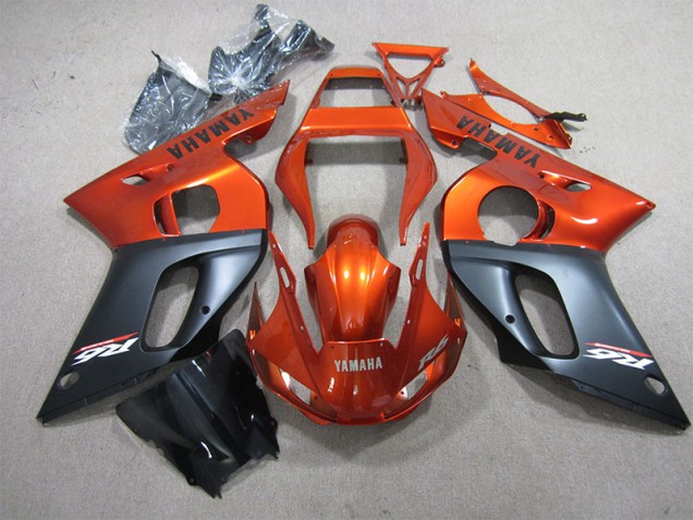 Naranja Negro Carenado Moto R6 98-02