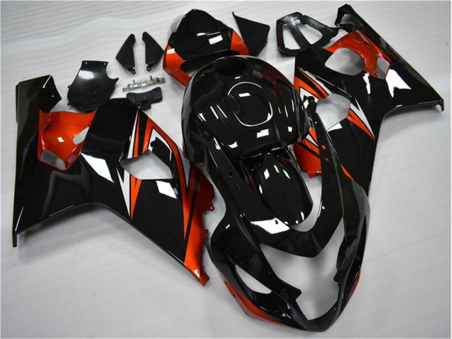 Naranja Negro Carenados Moto GSXR 600 / 750 K4 04-05