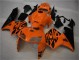 Naranja Negro Kits Carenado Moto CBR 600 RR 05-06 Naranja Negro Kits Carenado Moto CBR 600 RR 05-06