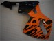 Naranja Negro Kits Carenado Moto CBR 600 RR 05-06 Naranja Negro Kits Carenado Moto CBR 600 RR 05-06