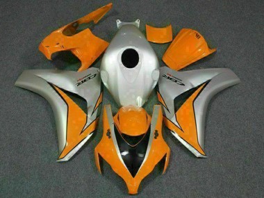 Naranja Plata Kit Carenado Moto CBR 1000 RR 08-11
