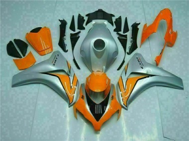 Naranja Plata Kit Completo Carenado Moto CBR 1000 RR 08-11
