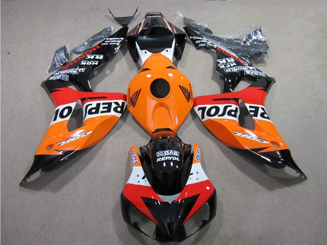 Naranja Repsol Carenado Moto CBR 1000 RR 06-07 Naranja Repsol Carenado Moto CBR 1000 RR 06-07