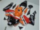 Naranja Rojo Negro Repsol Carenado Moto CBR 600 RR 03-04 Naranja Rojo Negro Repsol Carenado Moto CBR 600 RR 03-04
