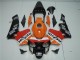 Naranja Rojo Negro Repsol Carenado Moto CBR 600 RR 03-04 Naranja Rojo Negro Repsol Carenado Moto CBR 600 RR 03-04