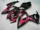 Negro ABS Moto Plástico GSXR 600 / 750 K6 06-07 Negro ABS Moto Plástico GSXR 600 / 750 K6 06-07