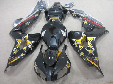 Negro Amarillo ENERGY DRINK Carenado Moto CBR 1000 RR 06-07