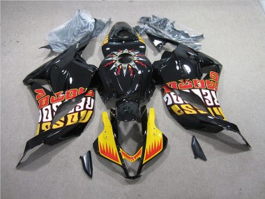 Negro Amarillo Kit Carenado Moto CBR 600 RR 09-12