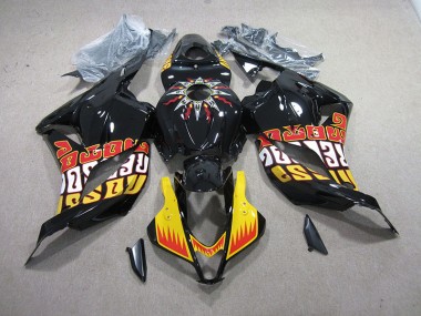 Negro Amarillo Kit Completo Carenado Moto CBR 600 RR 09-12