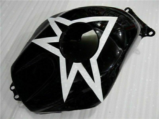 Negro Blanco 11 Carenado Moto CBR 600 RR 03-04 Negro Blanco 11 Carenado Moto CBR 600 RR 03-04