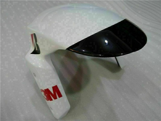 Negro Blanco 3M Touch4 Inyección Kit Carenado Moto ZX6R 09-12 Negro Blanco 3M Touch4 Inyección Kit Carenado Moto ZX6R 09-12