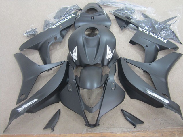 Negro Blanco Calcomanía Carenado Moto CBR 600 RR 07-08 Negro Blanco Calcomanía Carenado Moto CBR 600 RR 07-08