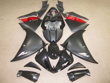 Negro Blanco Calcomanía Carenado Moto R1 12-14
