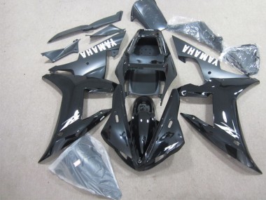 Negro Blanco Carenado Moto R1 02-03