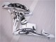 Negro Blanco Carrocería Motocicletas CBR 600 RR 07-08 Negro Blanco Carrocería Motocicletas CBR 600 RR 07-08