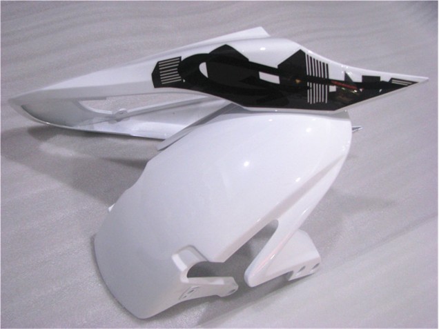 Negro Blanco Carrocería Motocicletas CBR 600 RR 07-08 Negro Blanco Carrocería Motocicletas CBR 600 RR 07-08