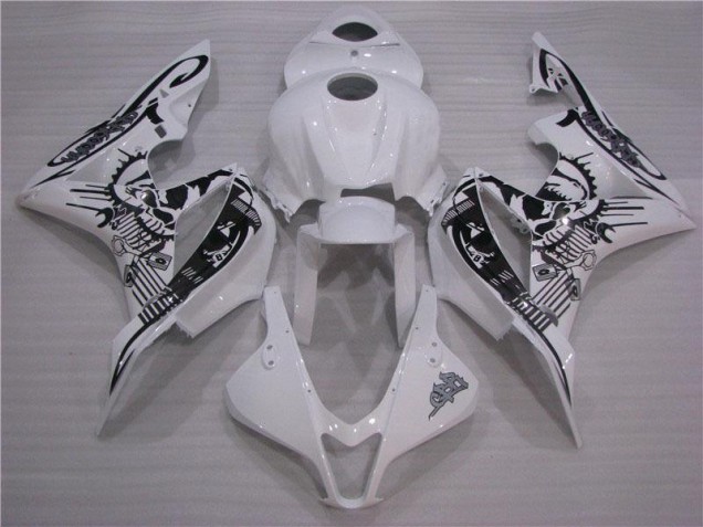 Negro Blanco Carrocería Motocicletas CBR 600 RR 07-08 Negro Blanco Carrocería Motocicletas CBR 600 RR 07-08