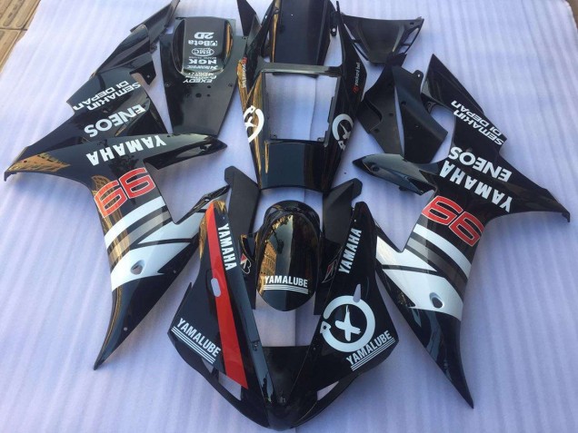 Negro Blanco Kits Carenado Moto R1 02-03