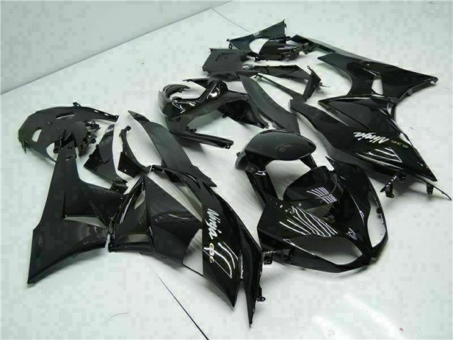 Negro Blanco Ninja 636 Carenado Moto ZX6R 09-12