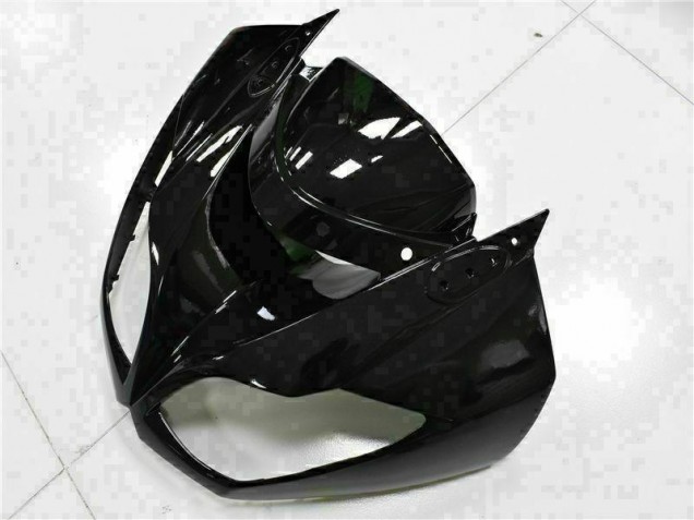 Negro Blanco Ninja Carenado Moto ZX6R 09-12 Negro Blanco Ninja Carenado Moto ZX6R 09-12