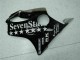 Negro Blanco SevenStarss Carenado Moto CBR 600 F4i 01-03 Negro Blanco SevenStarss Carenado Moto CBR 600 F4i 01-03