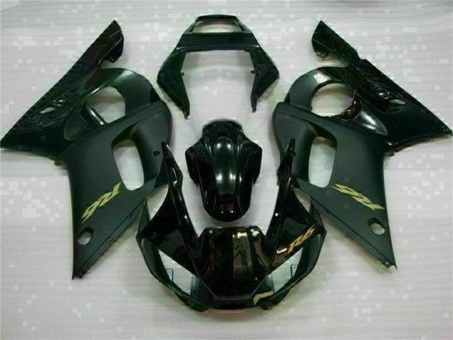 Negro Carenado Moto & Plástico R6 98-02