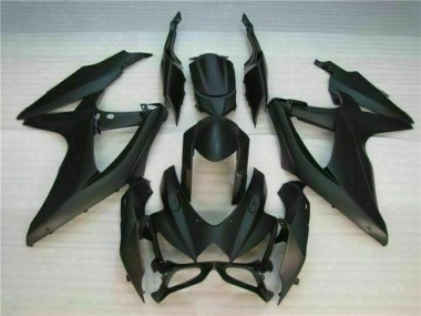 Negro Carenado & Plástico Moto GSXR 600 / 750 K8 08-10
