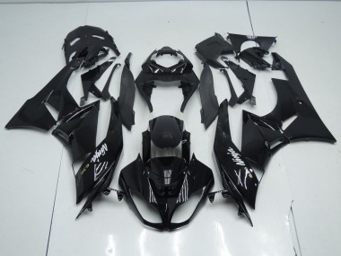 Negro Estilo OEM Carenado Moto ZX6R 09-12