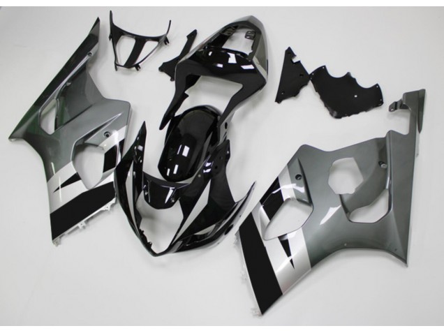 Negro Gris Carenado Moto GSXR 1000 K3 03-04 Negro Gris Carenado Moto GSXR 1000 K3 03-04